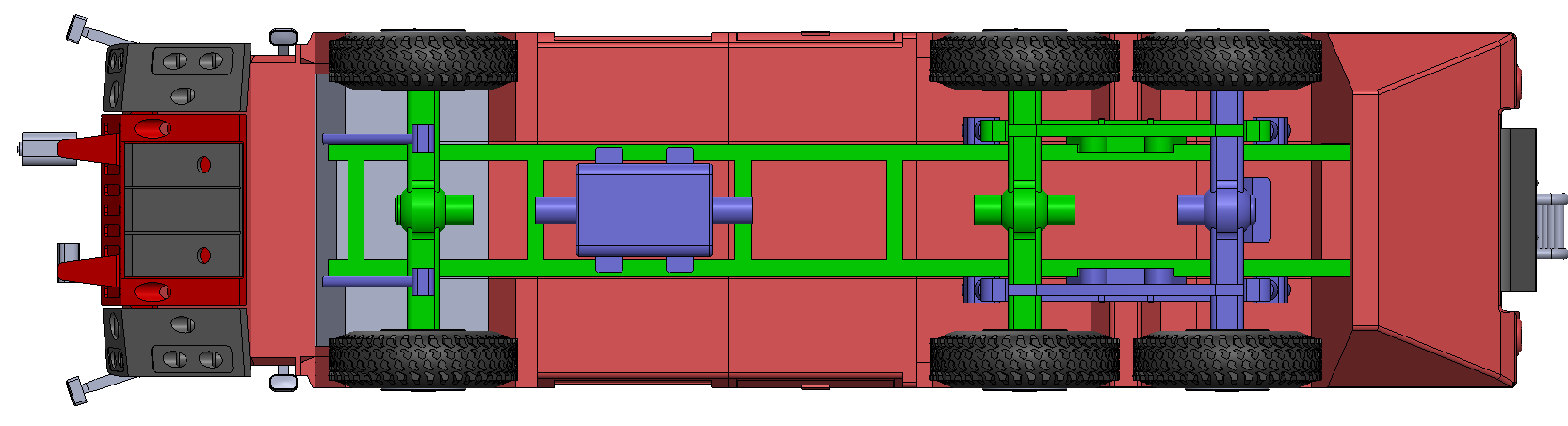 6x6消防车